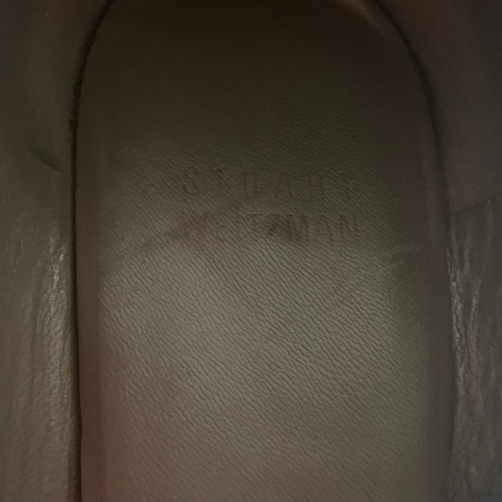 Stuart Weitzman Wedge Open Toe Size 8 1/2 - image 3